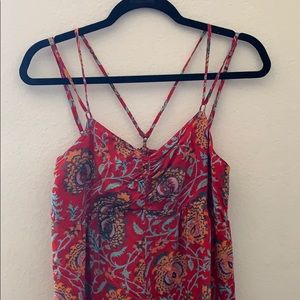 Boho jumpsuit from Anthropologie
